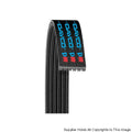 CarQuest 5061143 Poly Rib Serpentine Belt - 6-Rib, 114.25 in