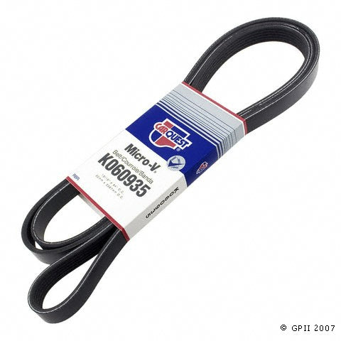 CarQuest 6PK2374 Micro-V Serpentine Belt - 6-Rib, 93.47 in