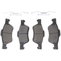 Disc Brake Pad Set Kit Lining - Front - BR1047E