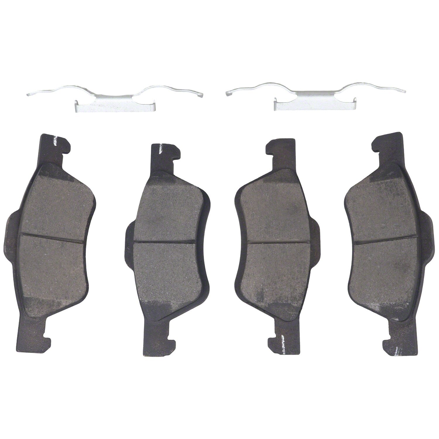 Disc Brake Pad Set Kit Lining - Front - BR1047E