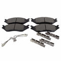 Disc Brake Pad Set Kit Lining - Front, Rear - BR1066B