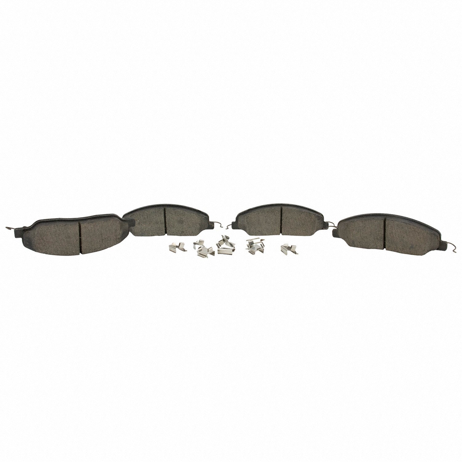 Disc Brake Pad Set Kit Lining - Front - BR1081B