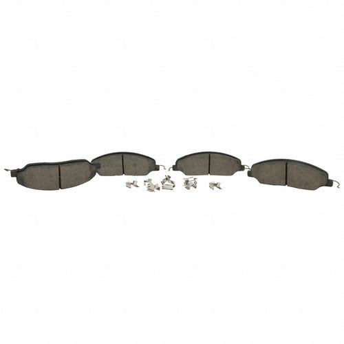 Disc Brake Pad Set Kit Lining - Front - BR1081B