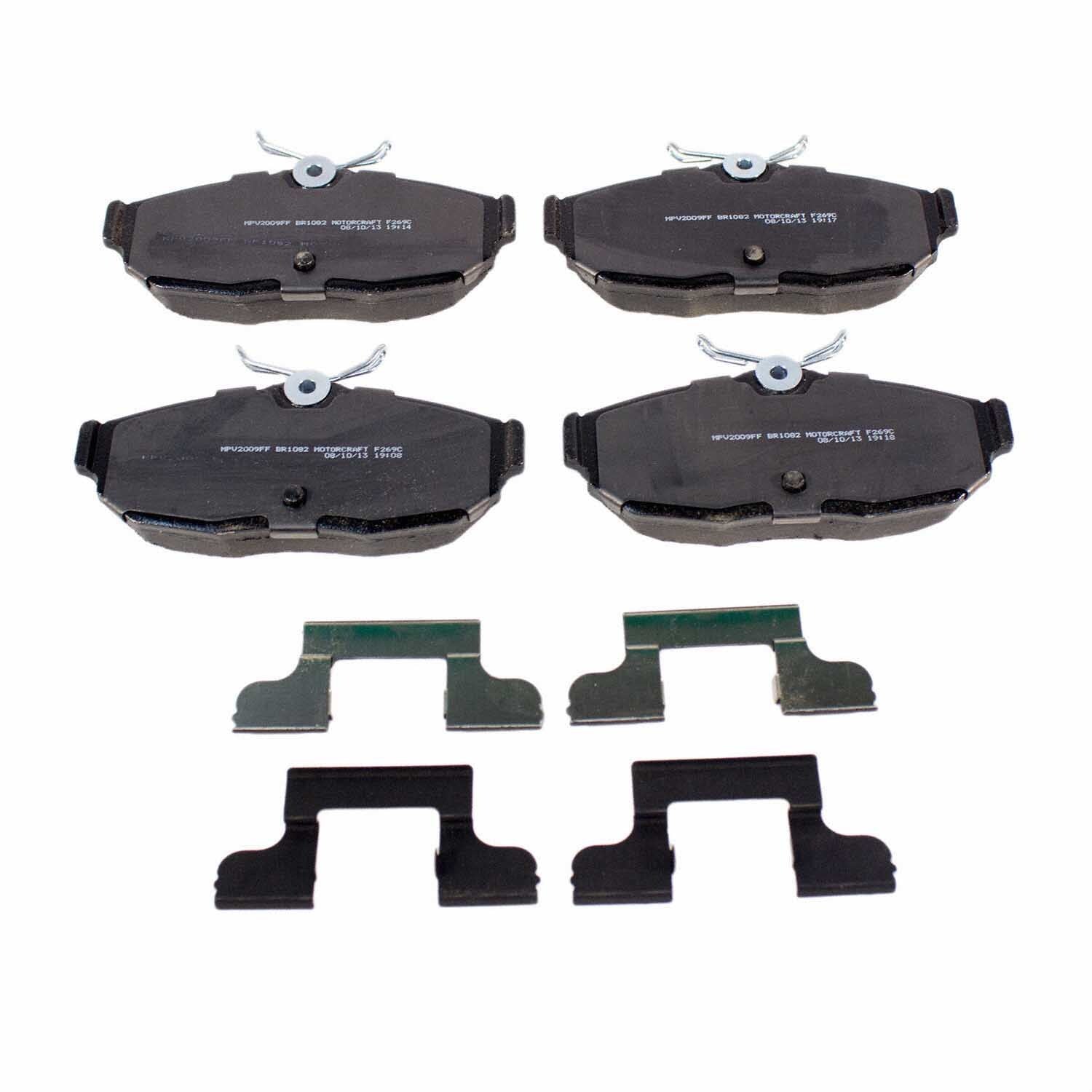 Disc Brake Pad Set Kit Shoe - Rear (GT) - BR1082