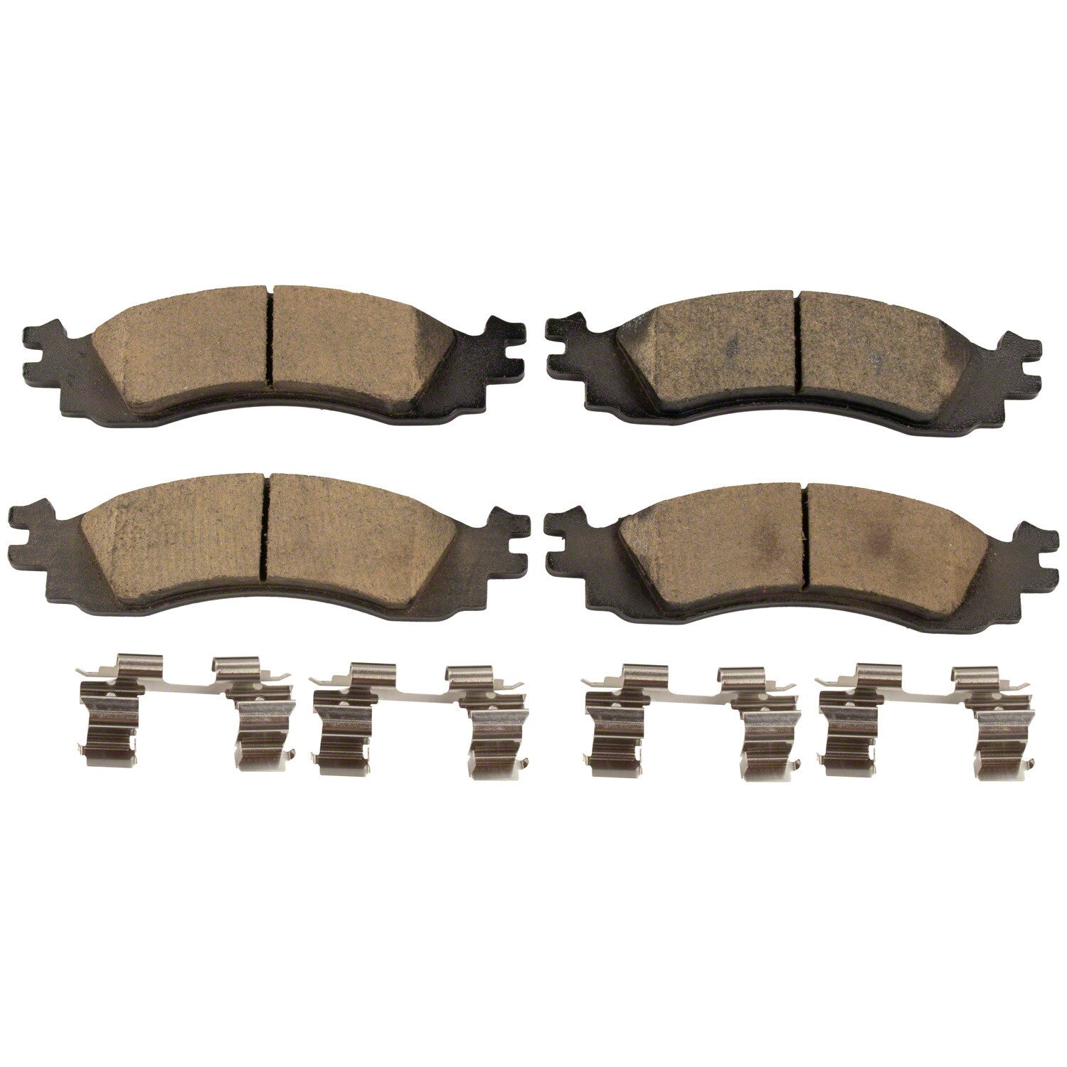 Disc Brake Pad Set Kit Lining - Front - BR1158C
