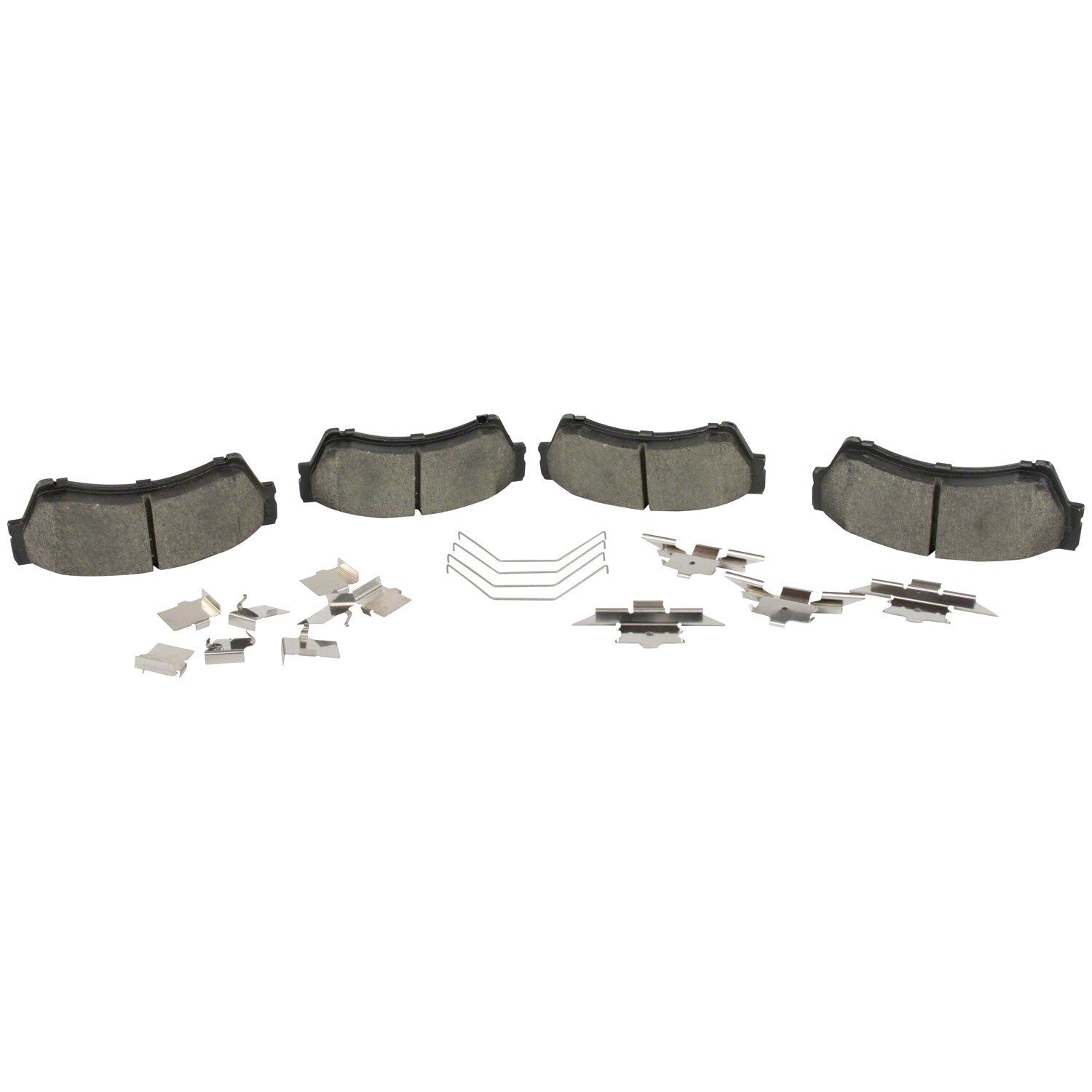 Disc Brake Pad Set Kit Lining - Front - BR1164C