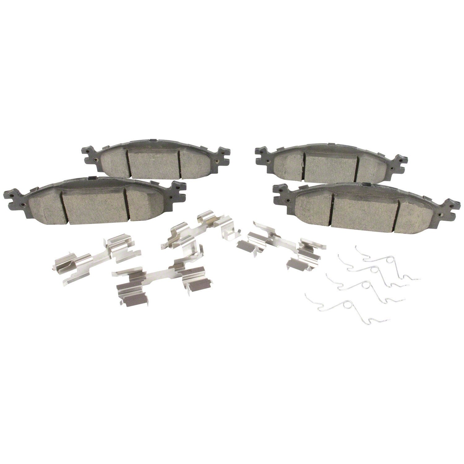 Disc Brake Pad Set Kit Lining - Front - BR1508A
