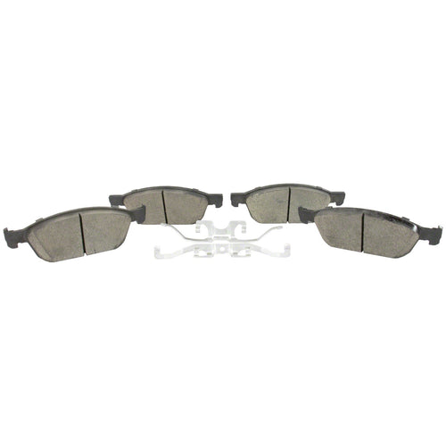 Disc Brake Pad Set Kit Lining - Front - BR1645A