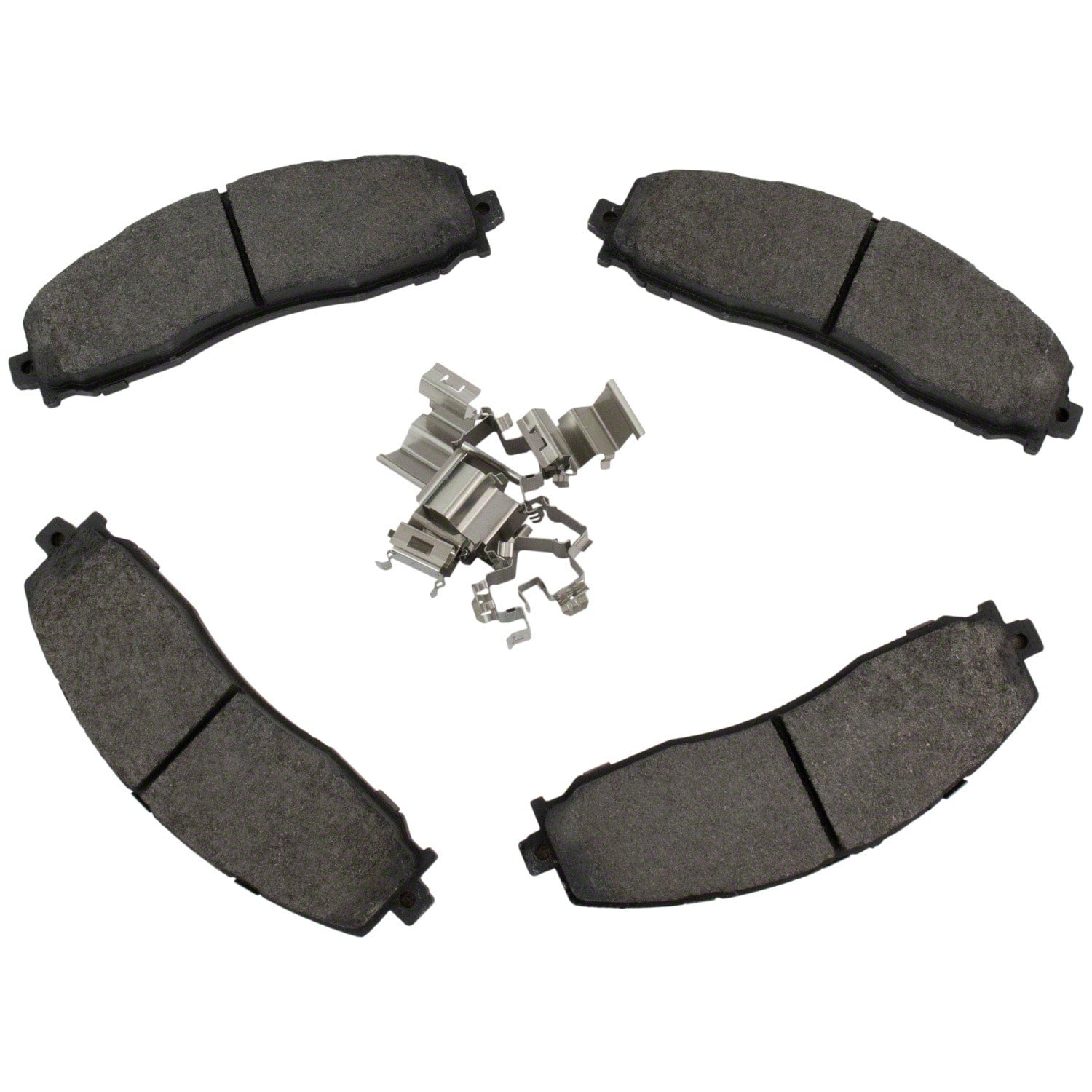 Disc Brake Pad Set Kit Lining - Rear - BR1691