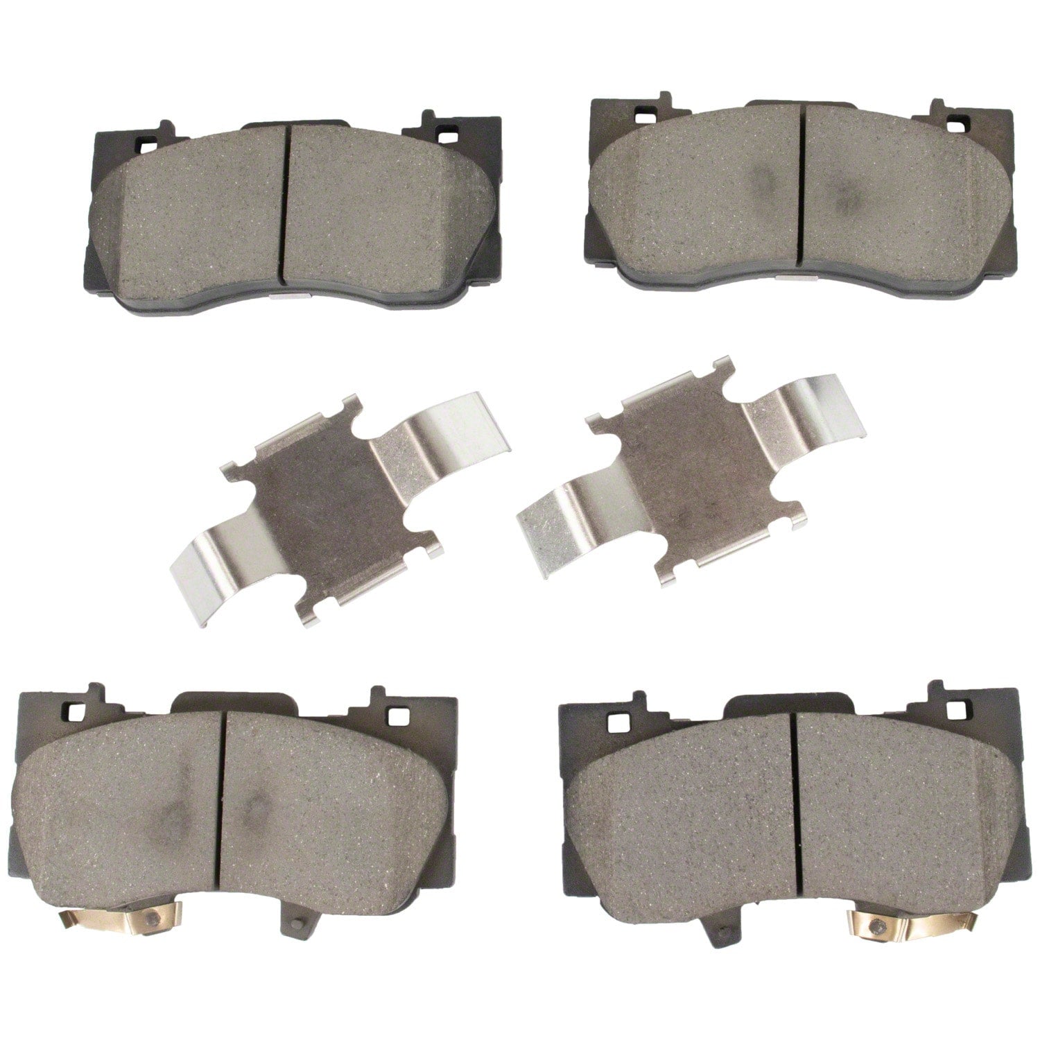 Disc Brake Pad Set Kit Lining - Front (GT) - BR1784