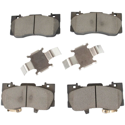 Disc Brake Pad Set Kit Lining - Front (GT) - BR1784