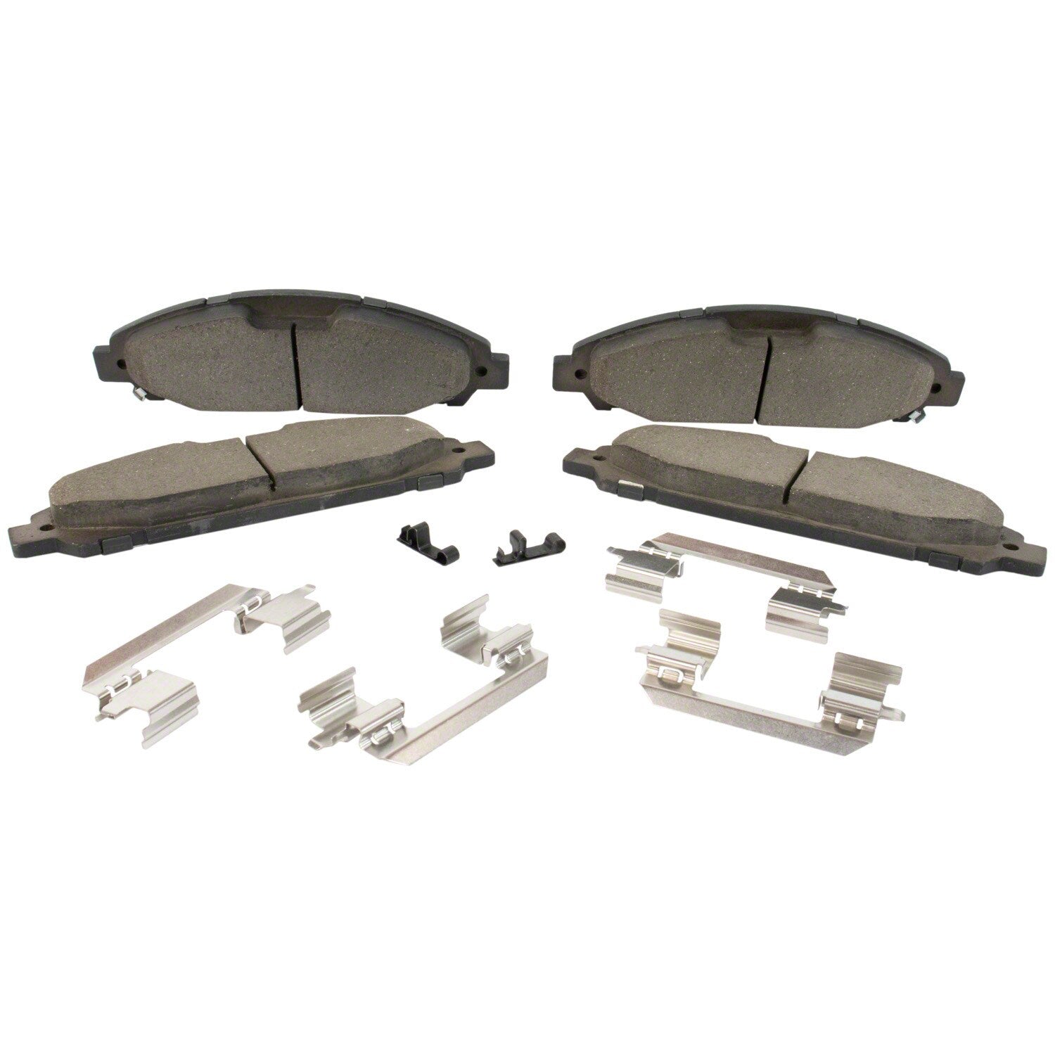 Disc Brake Pad Set Kit Lining - Front - BR1791