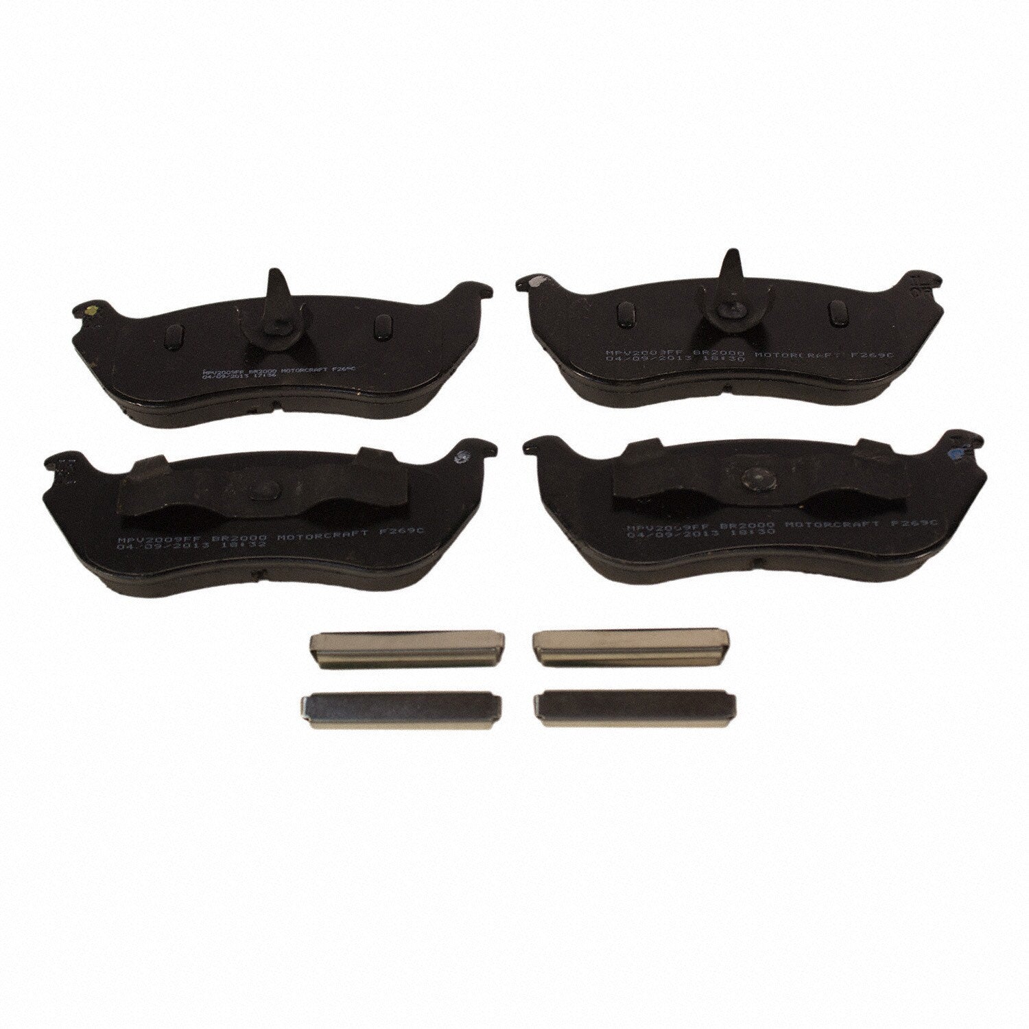 Disc Brake Pad Set Kit Shoe - Rear - BR2000