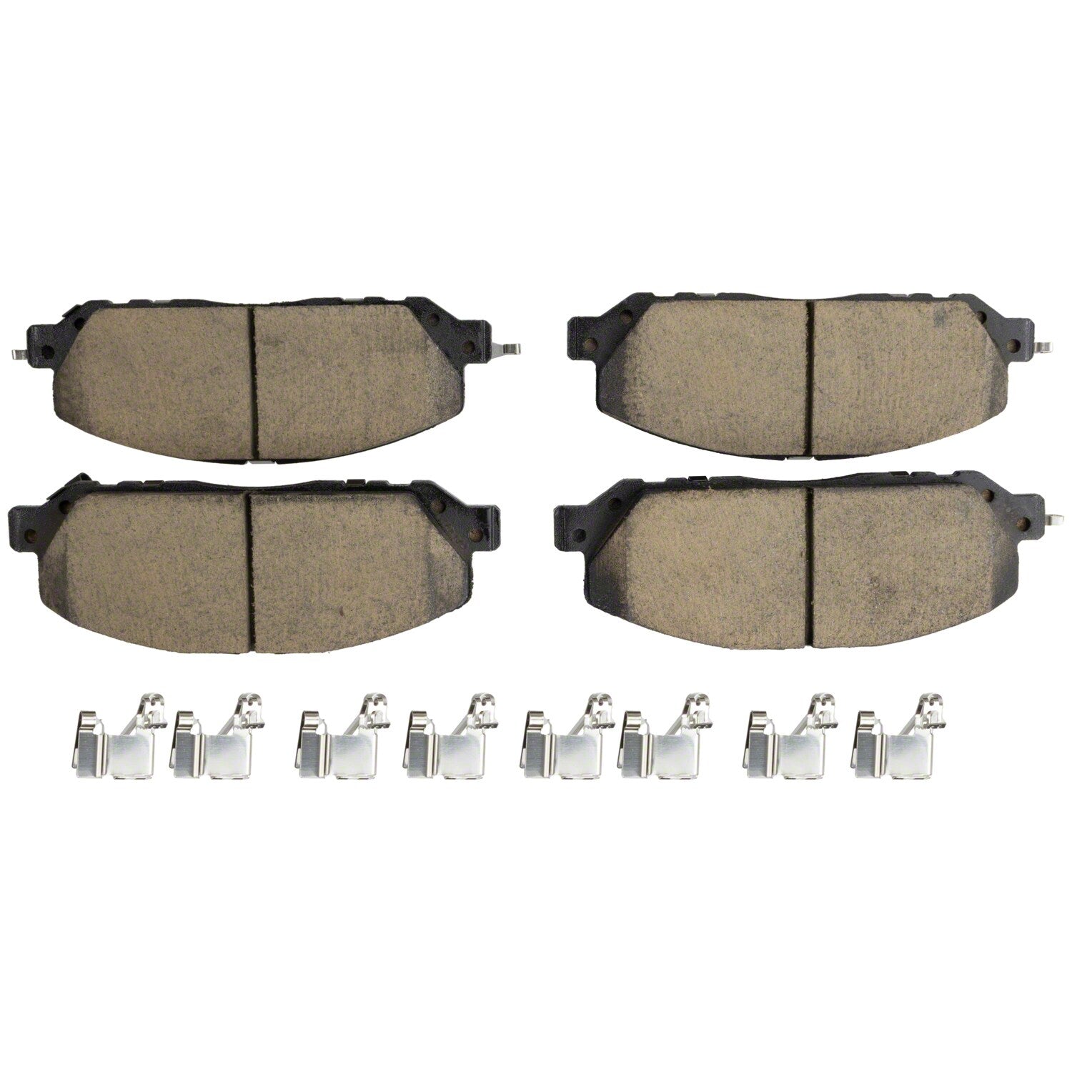 Disc Brake Pad Set Kit Lining - Front - BR2229