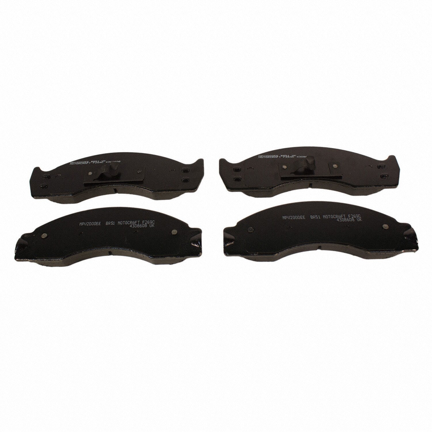 Disc Brake Pad Set - Front, Rear - BR51