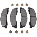 Disc Brake Pad Set Kit Lining - Front - BRF1328