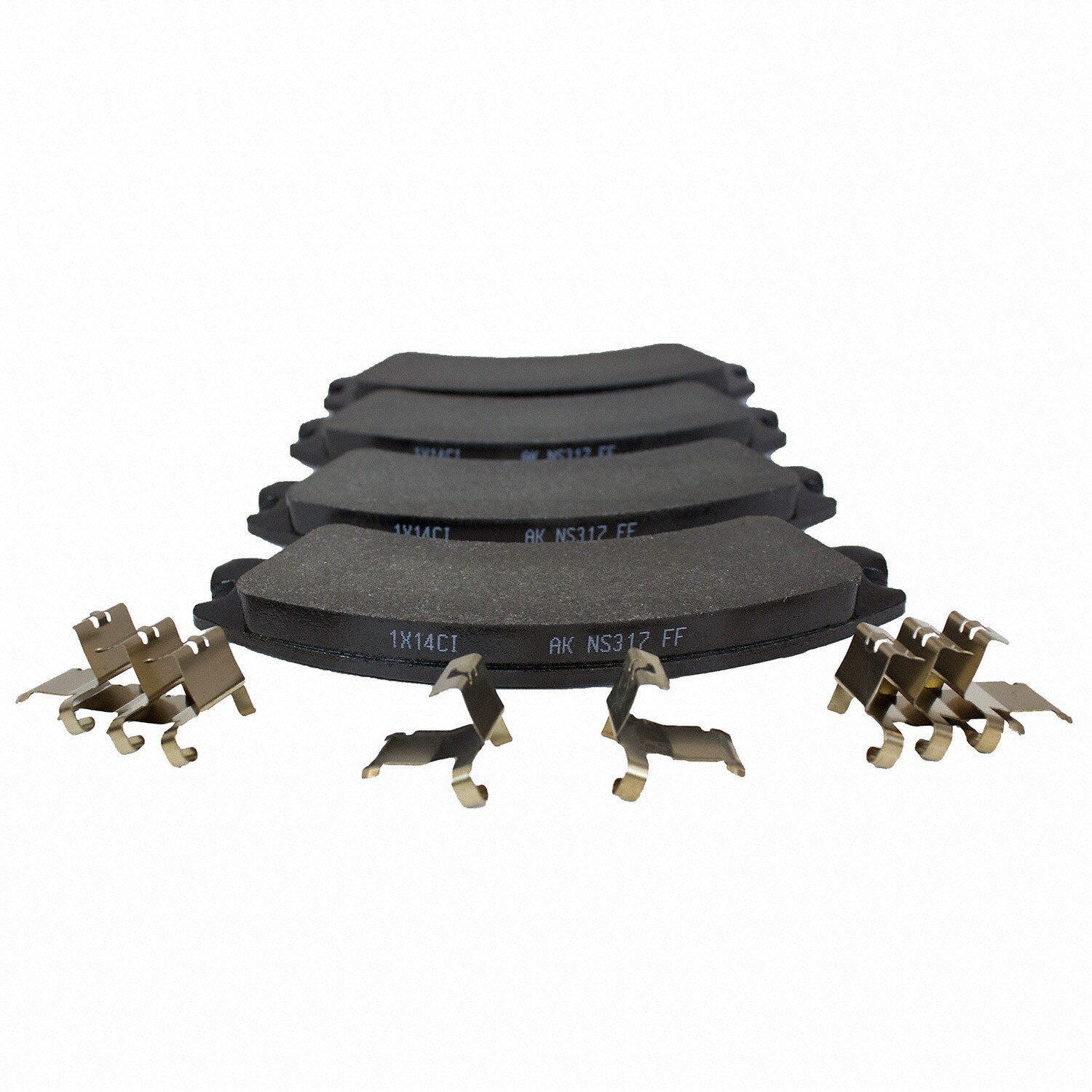 Disc Brake Pad Set Kit Lining - Rear - BRF1330