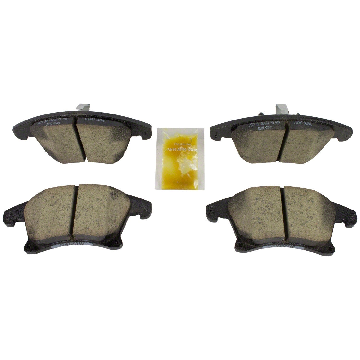 Disc Brake Pad Set Kit Lining - Front - BRF1532