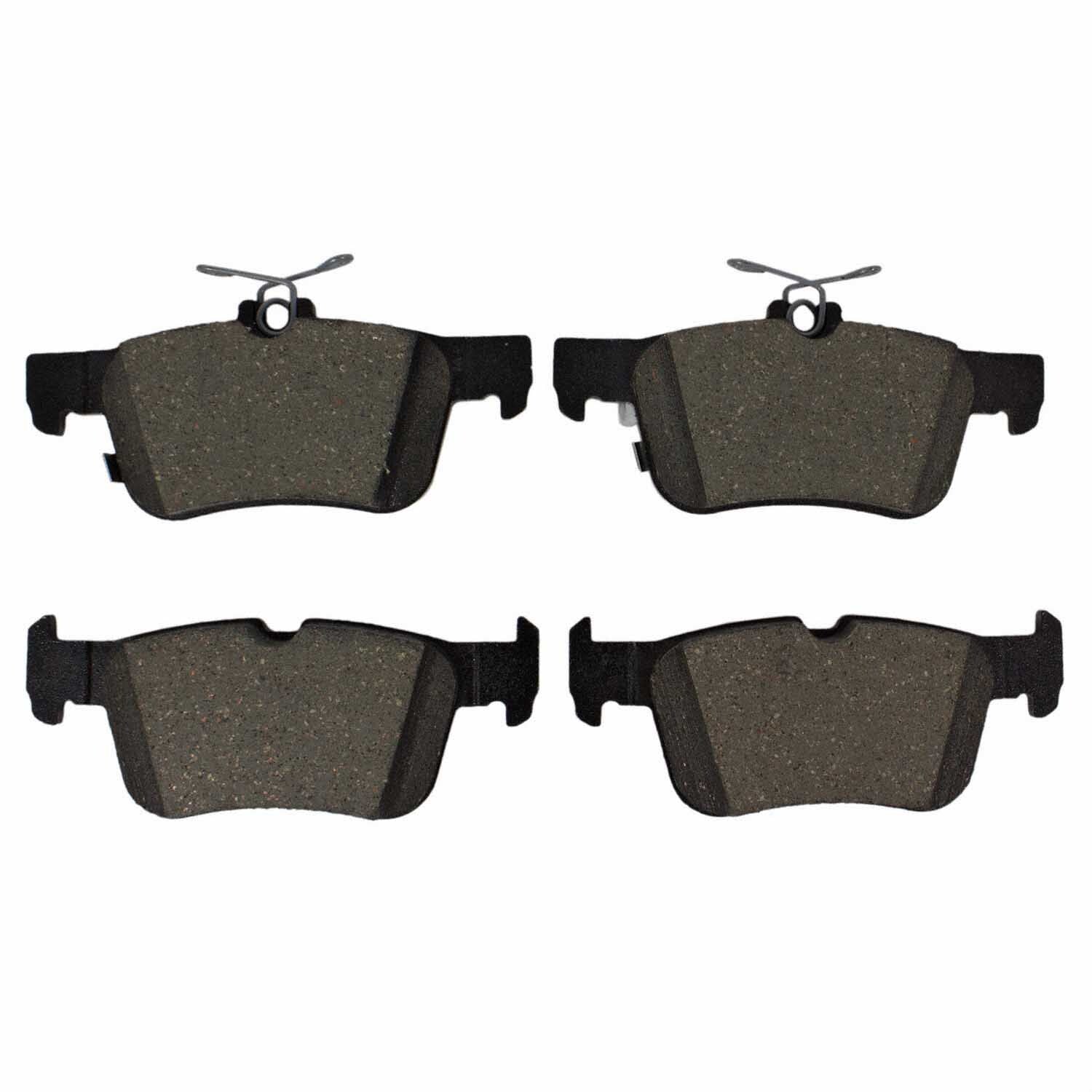 Disc Brake Pad Set - Rear (Hybrid, AT) - BRF1549