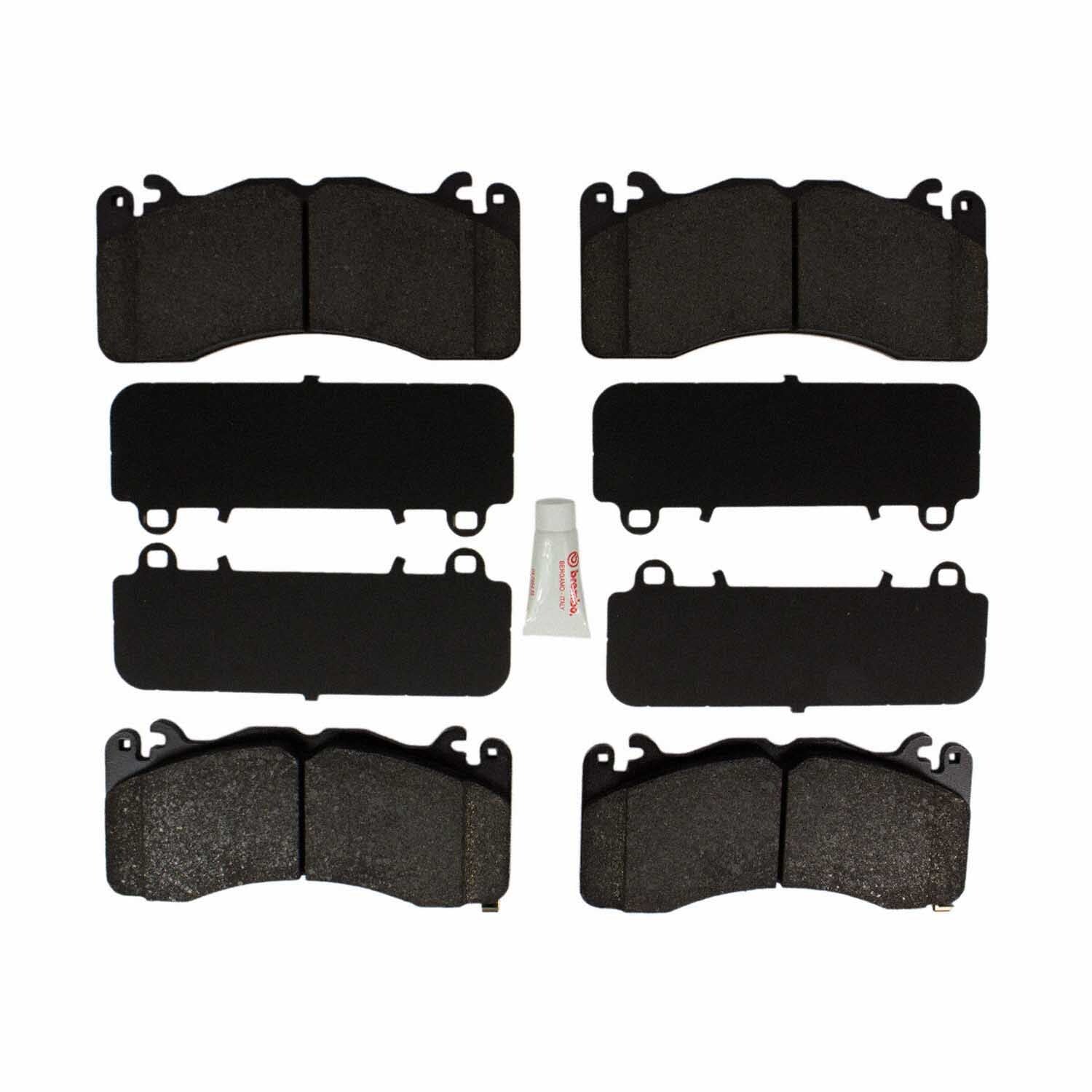 Disc Brake Pad Set Kit Lining - Front (Coupe, 6-MT) - BRF1553