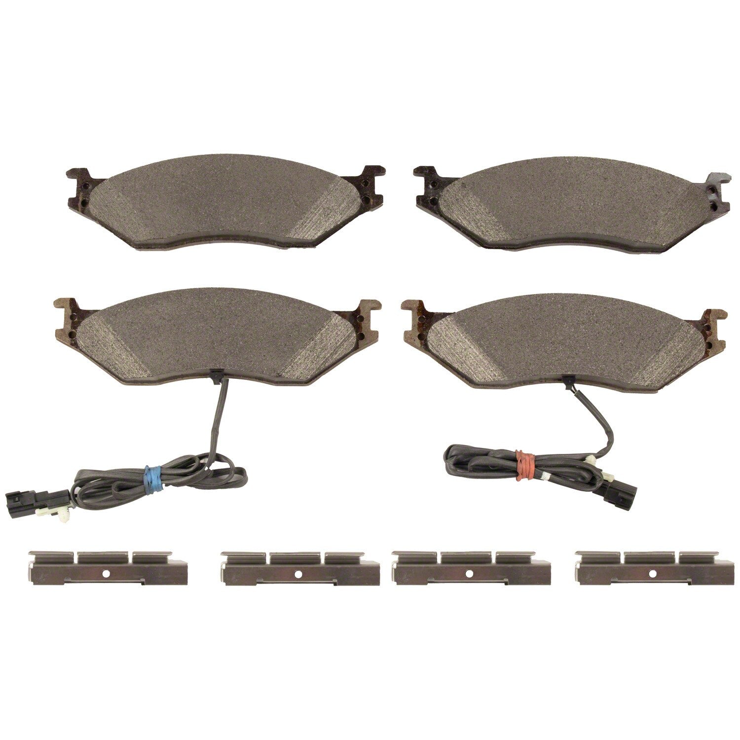 Disc Brake Pad Set Kit Lining - Front - BRF1581