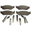 Disc Brake Pad Set Kit Lining - Rear - BRF1582