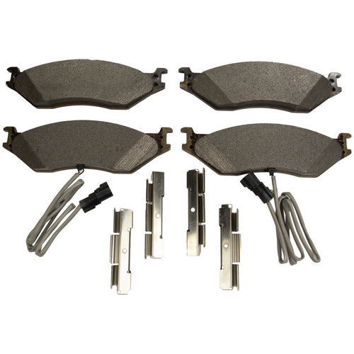 Disc Brake Pad Set Kit Lining - Rear - BRF1582