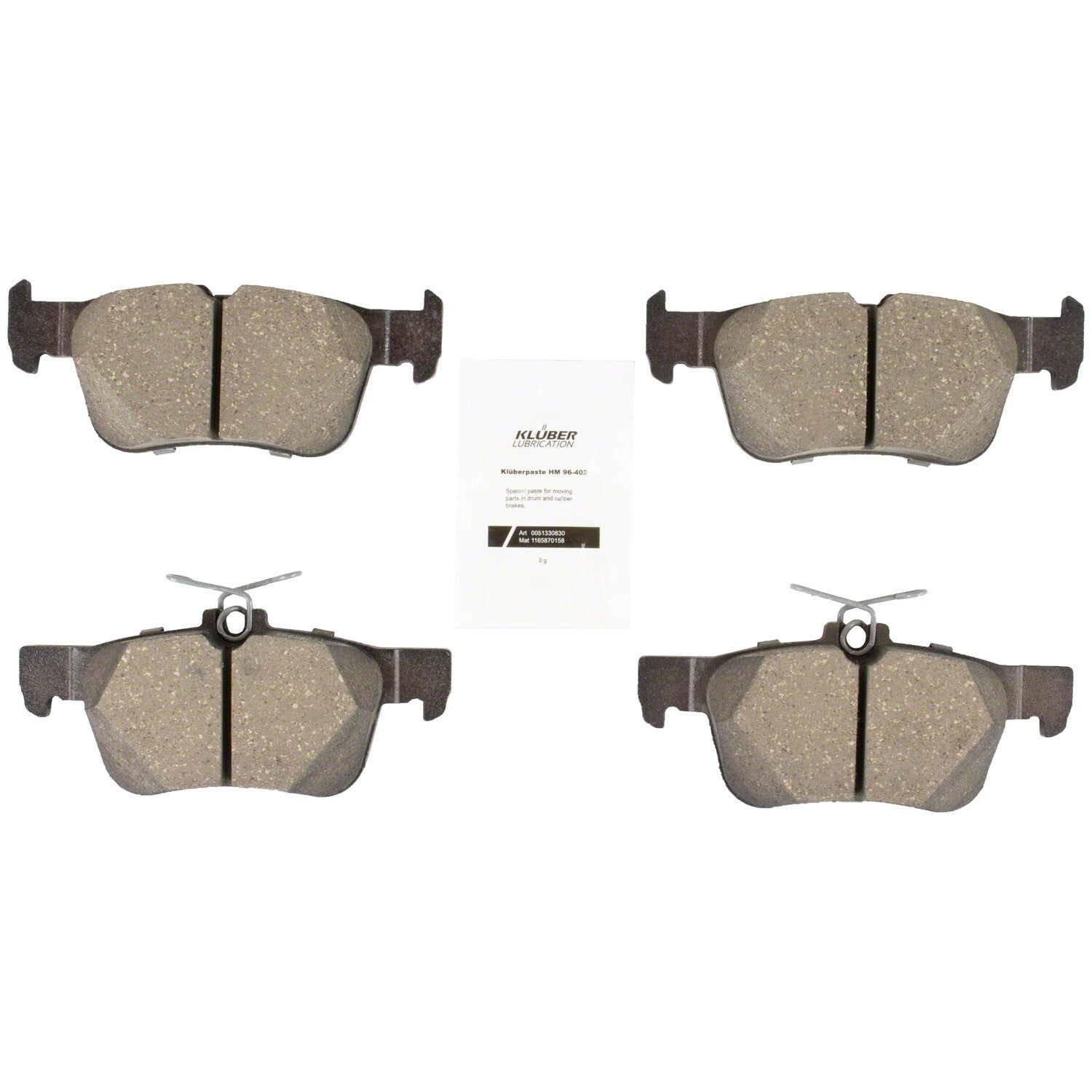 Disc Brake Pad Set - Rear (AT) - BRF1859