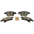 Disc Brake Pad Set Kit Lining - Front (Hybrid, AT) - BRF1871