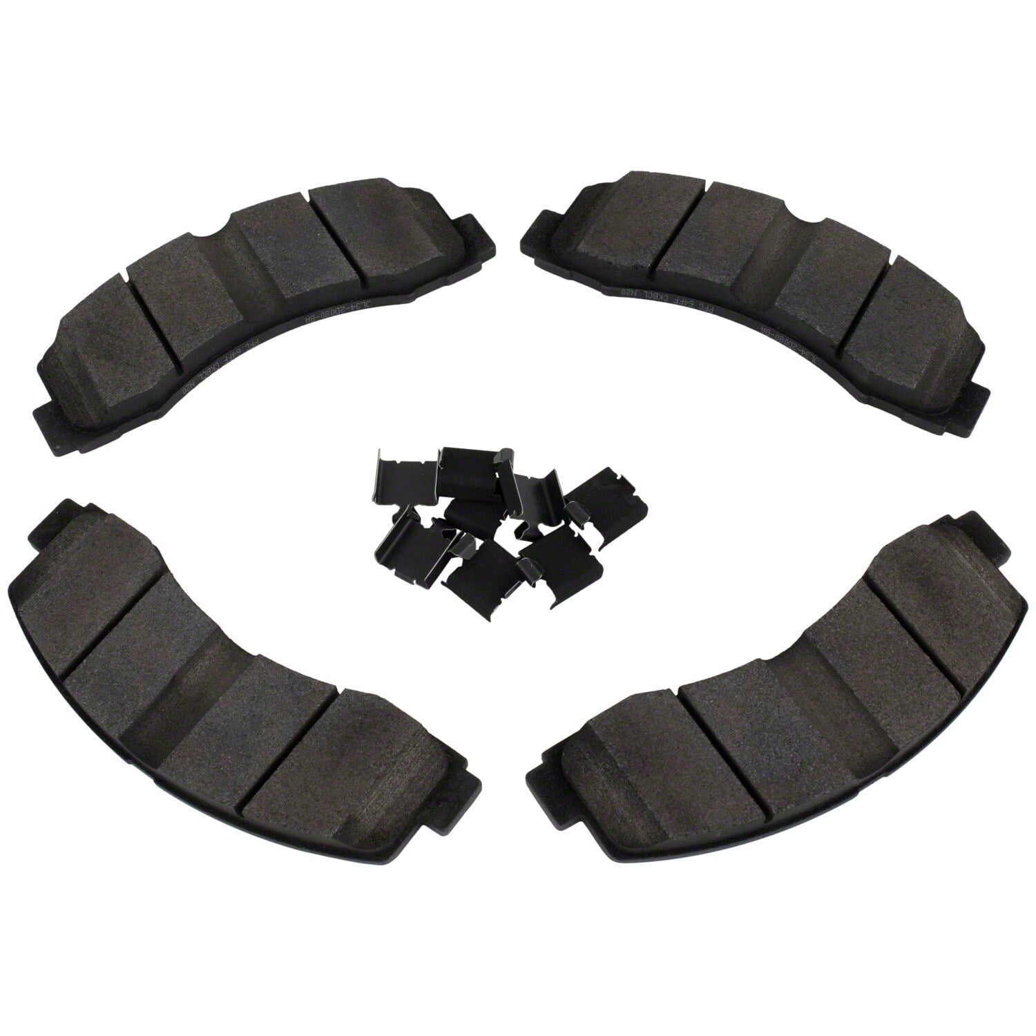 Disc Brake Pad Set Kit Lining - Front - BRF1905