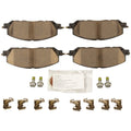 Disc Brake Pad Set Kit Lining - Front - BRF1917