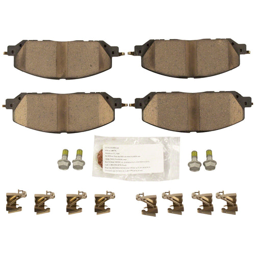 Disc Brake Pad Set Kit Lining - Front - BRF1917