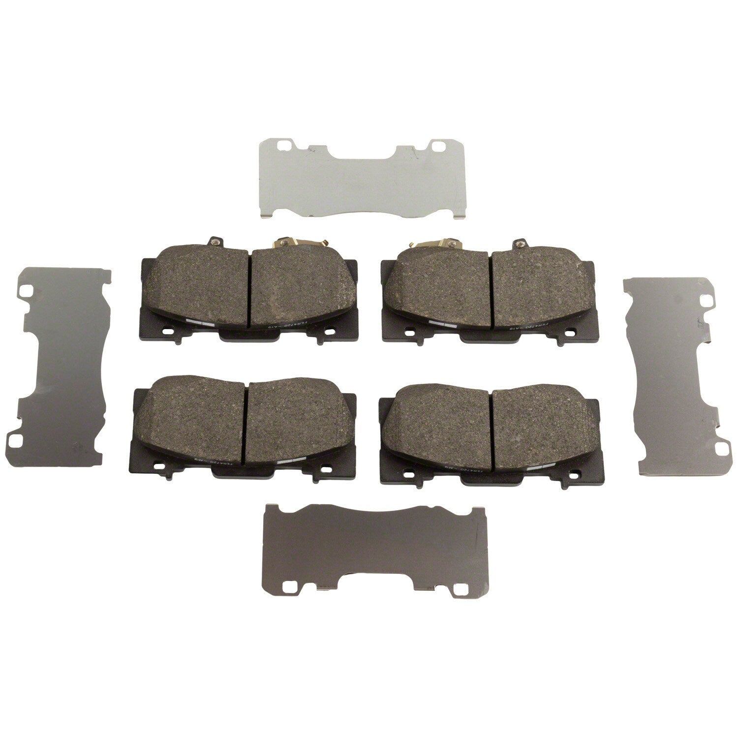 Disc Brake Pad Set Kit Lining - Front - BRF1956