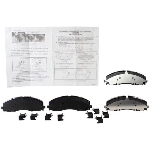 Disc Brake Pad Set Kit Lining - Front - BRF1957