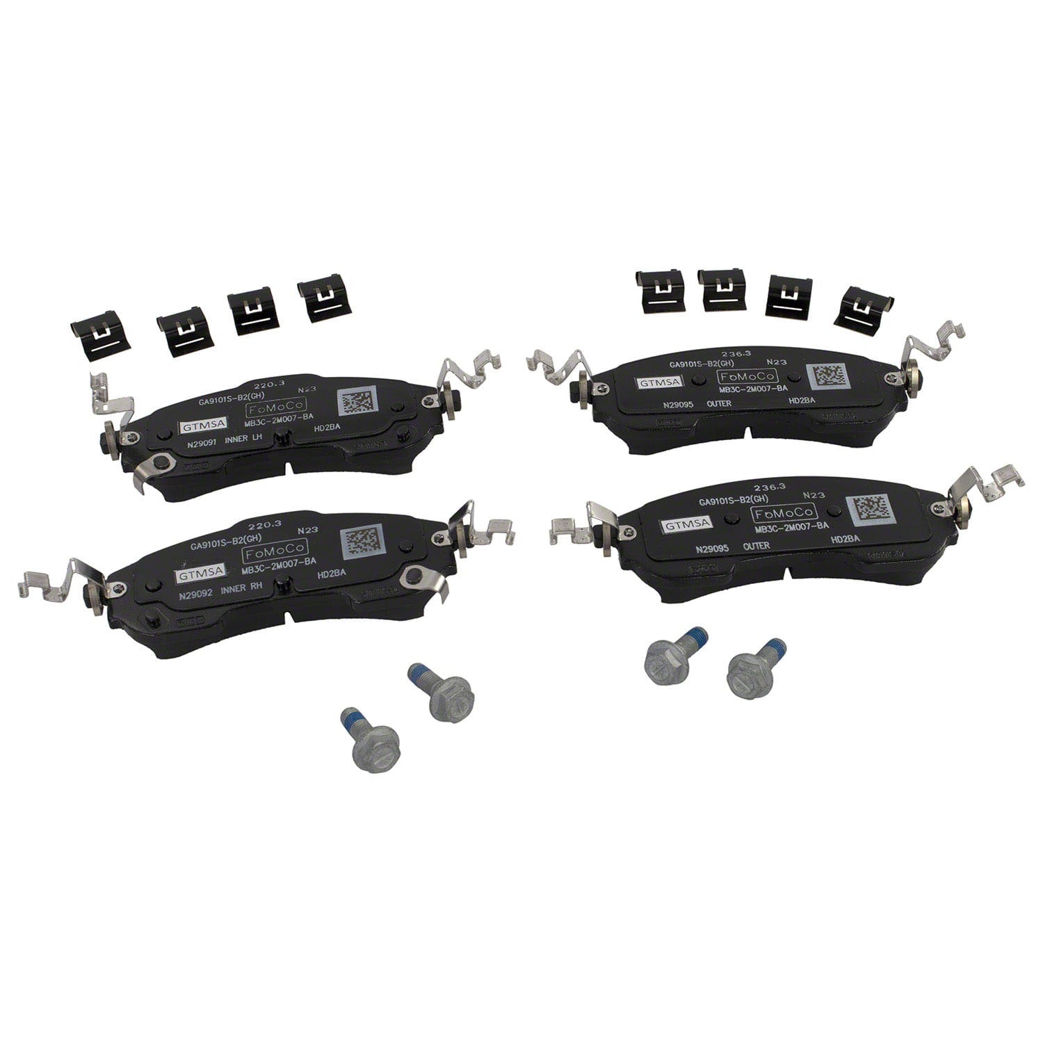 Disc Brake Pad Set - BRF2061