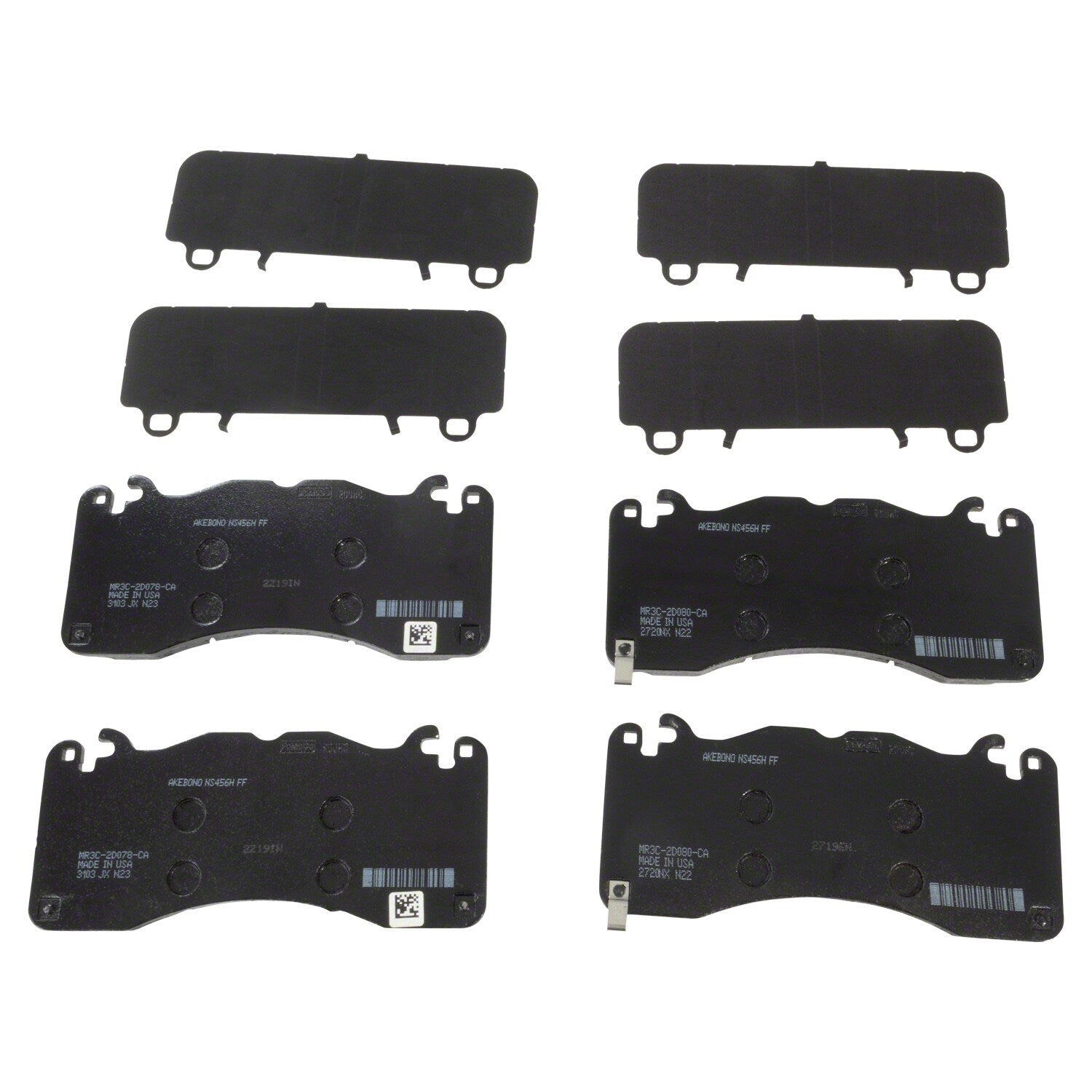 Disc Brake Pad Set - BRF2080