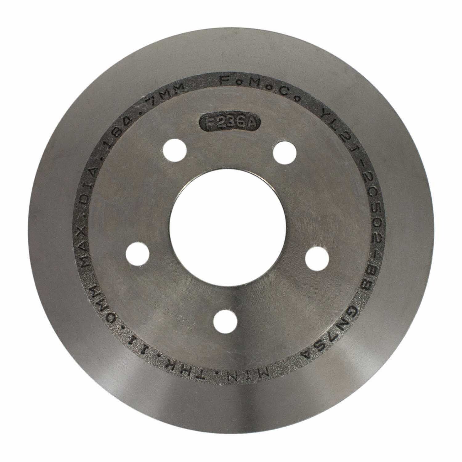 Disc Brake Rotor - Rear - BRR293