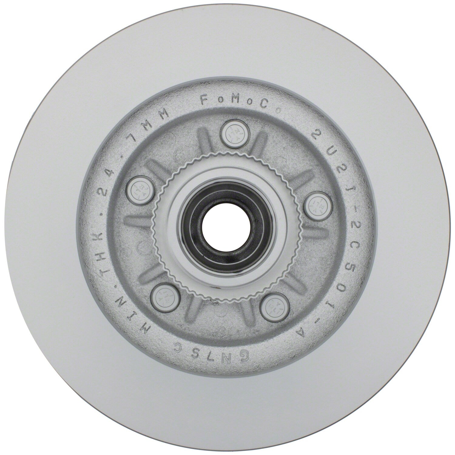 Disc Brake Rotor Hub and - Front - BRRC101