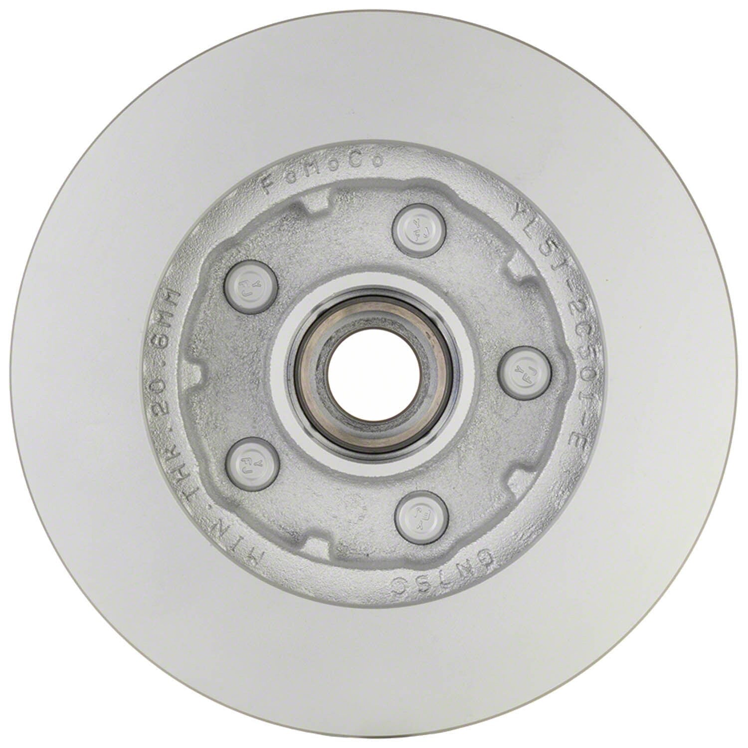 Disc Brake Rotor Hub and - Front - BRRC110