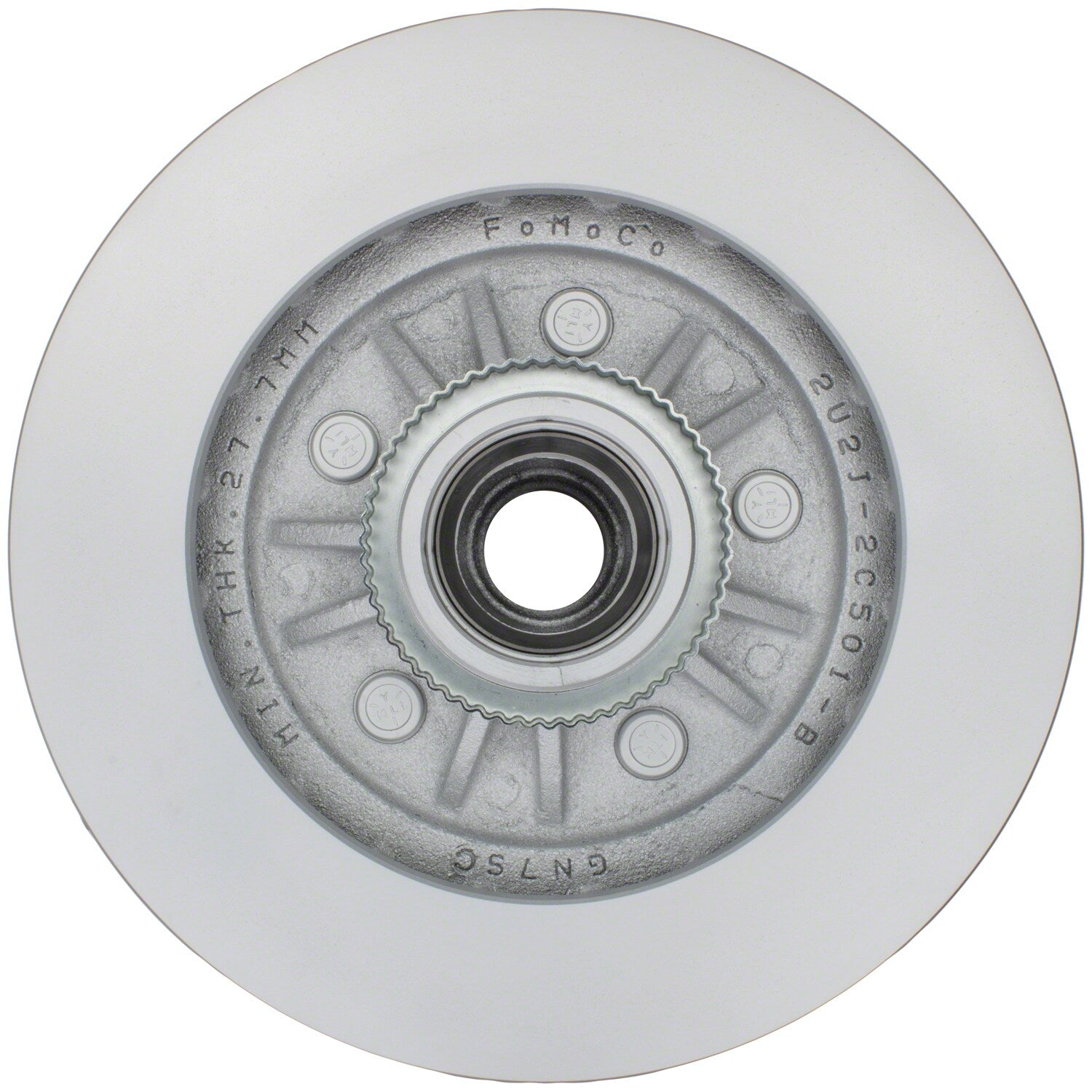Disc Brake Rotor Hub and - Front - BRRC111