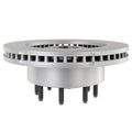 Disc Brake Rotor Hub and - Front - BRRC1235