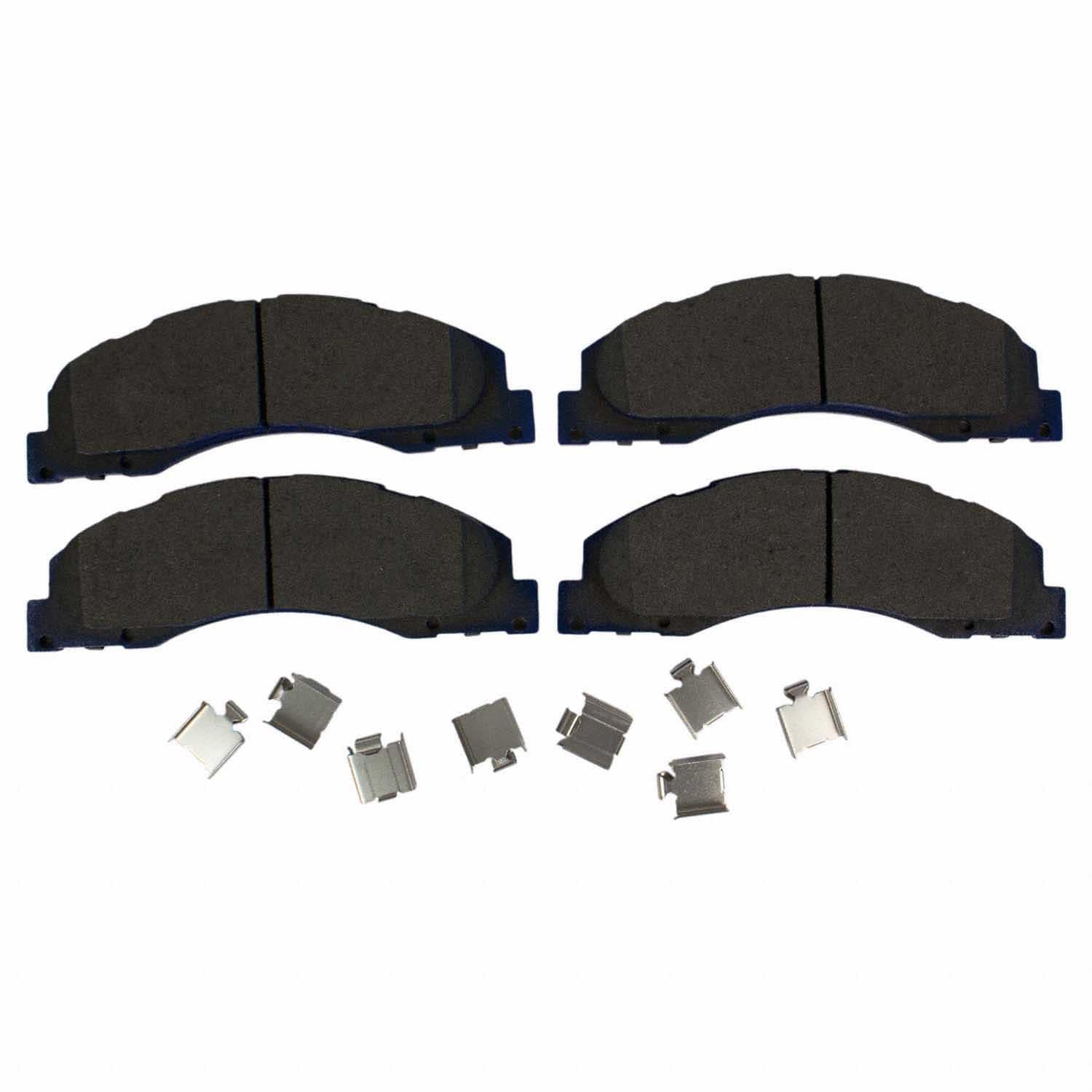 Disc Brake Pad Set Kit Lining - Front - BRSD1328B
