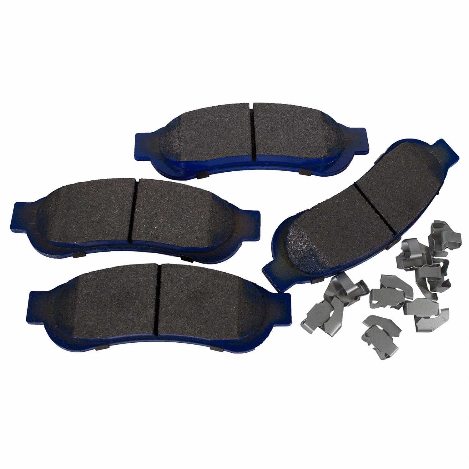 Disc Brake Pad Set Kit Lining - Rear - BRSD1334