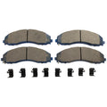 Disc Brake Pad Set Kit Lining - Front - BRSD2018
