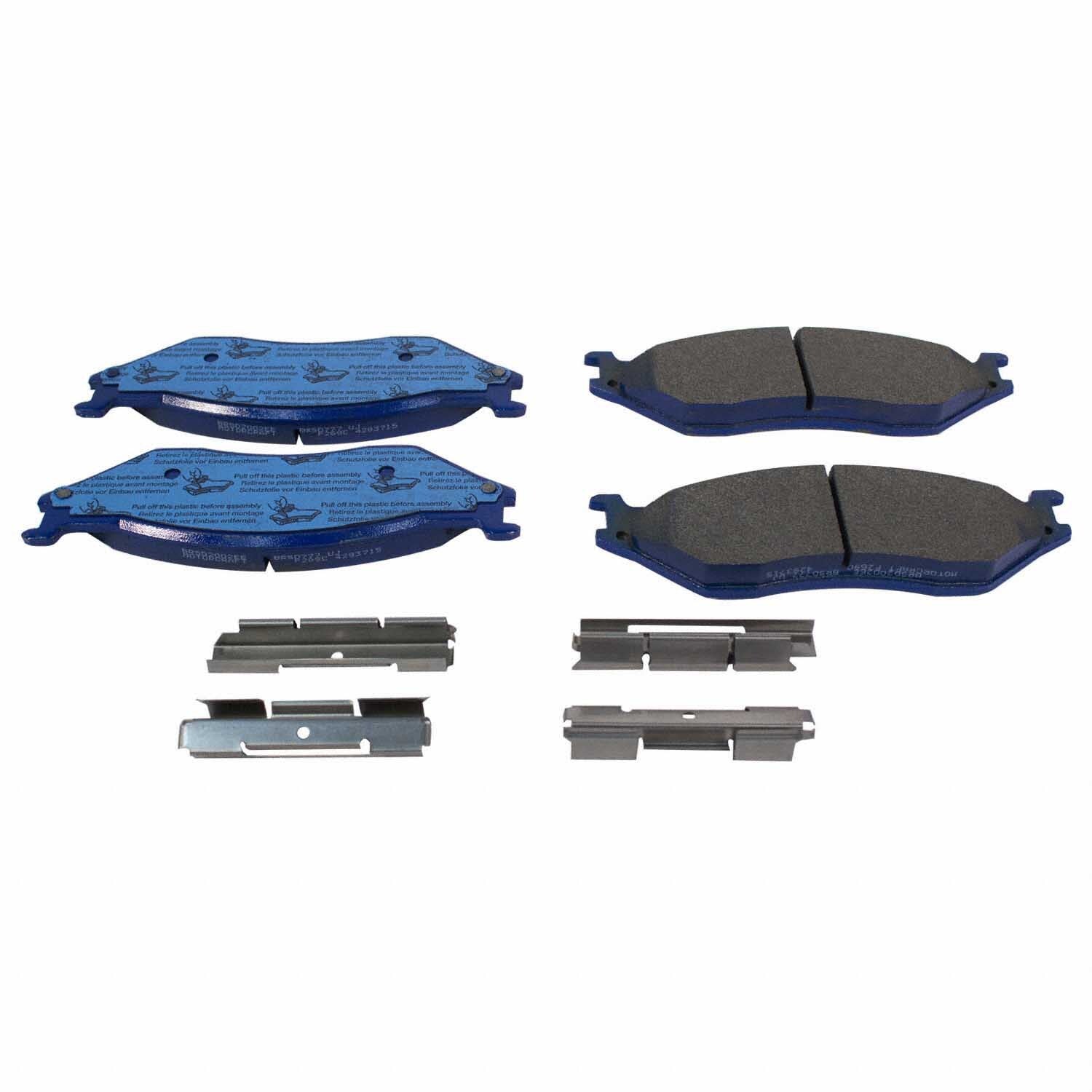 Disc Brake Pad Set - Front, Rear - BRSD777