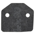 Door Stop Pad Lock Striker Plate Gasket - Front - DT1Z58218K02B