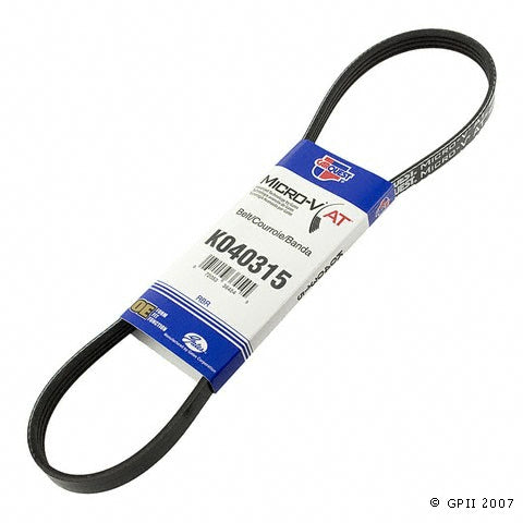 CarQuest K040315 Micro-V Serpentine Belt - 4-Rib, 31.65 in