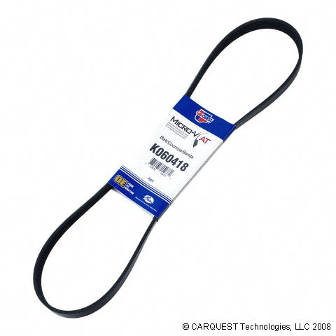 CarQuest K060418 Micro-V Serpentine Belt - 6-Rib, 41.8 in