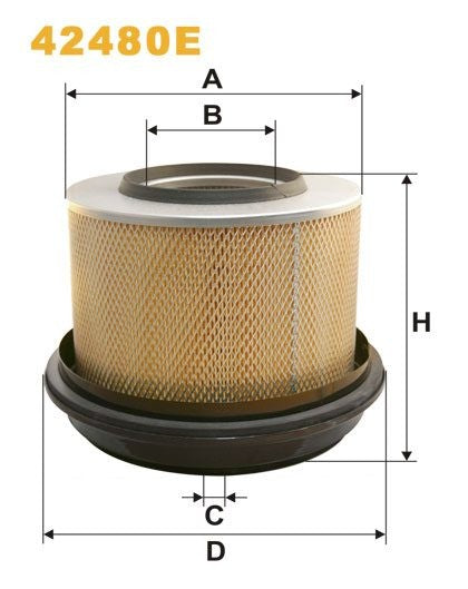WIX 42480E Air Filter