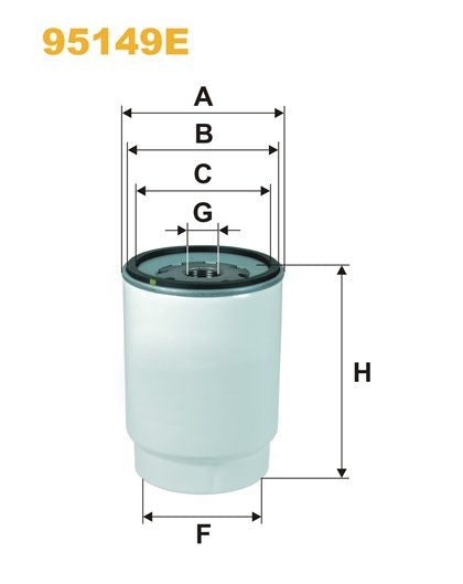 WIX 95149E Fuel Filter
